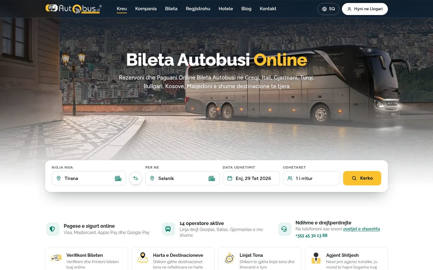 Autobus.al — autobus.al